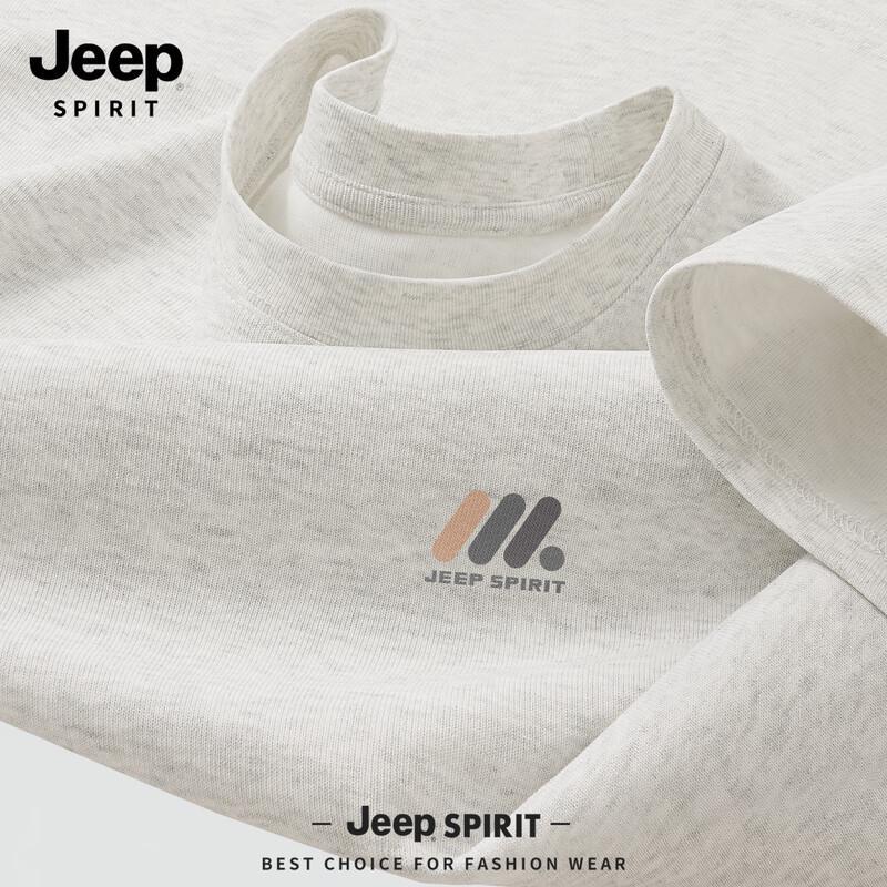 JEEP SPIRIT Men s Loose Fit Printed Cotton T-Shirt 3XL