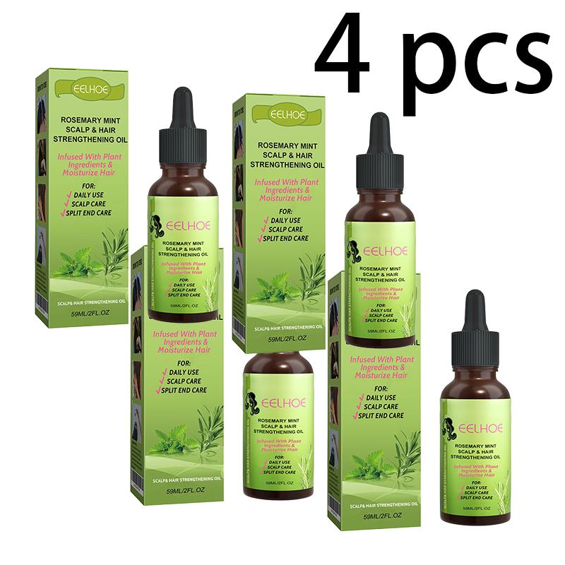 

EELHOE Питательное средство для волос с мятой, укрепляющее средство для роста волос, массаж кожи головы, устраняет сухость и пушистость