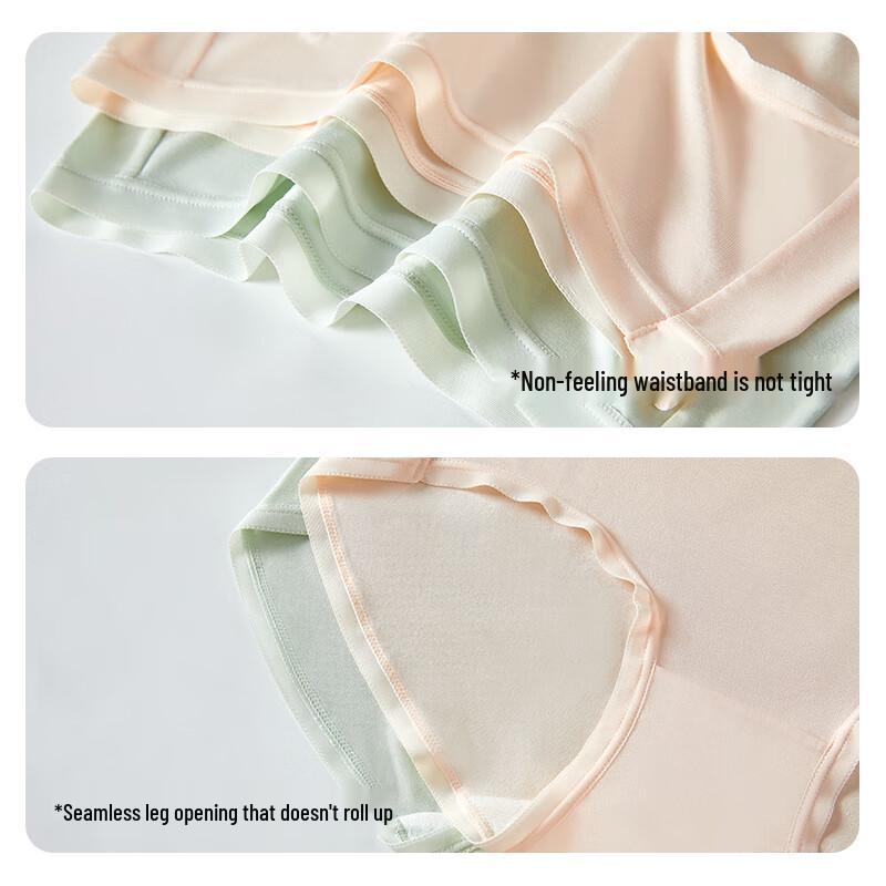 Urban Beauty Women's Modal & Bamboo Antibacterial Silk Crotch Panties