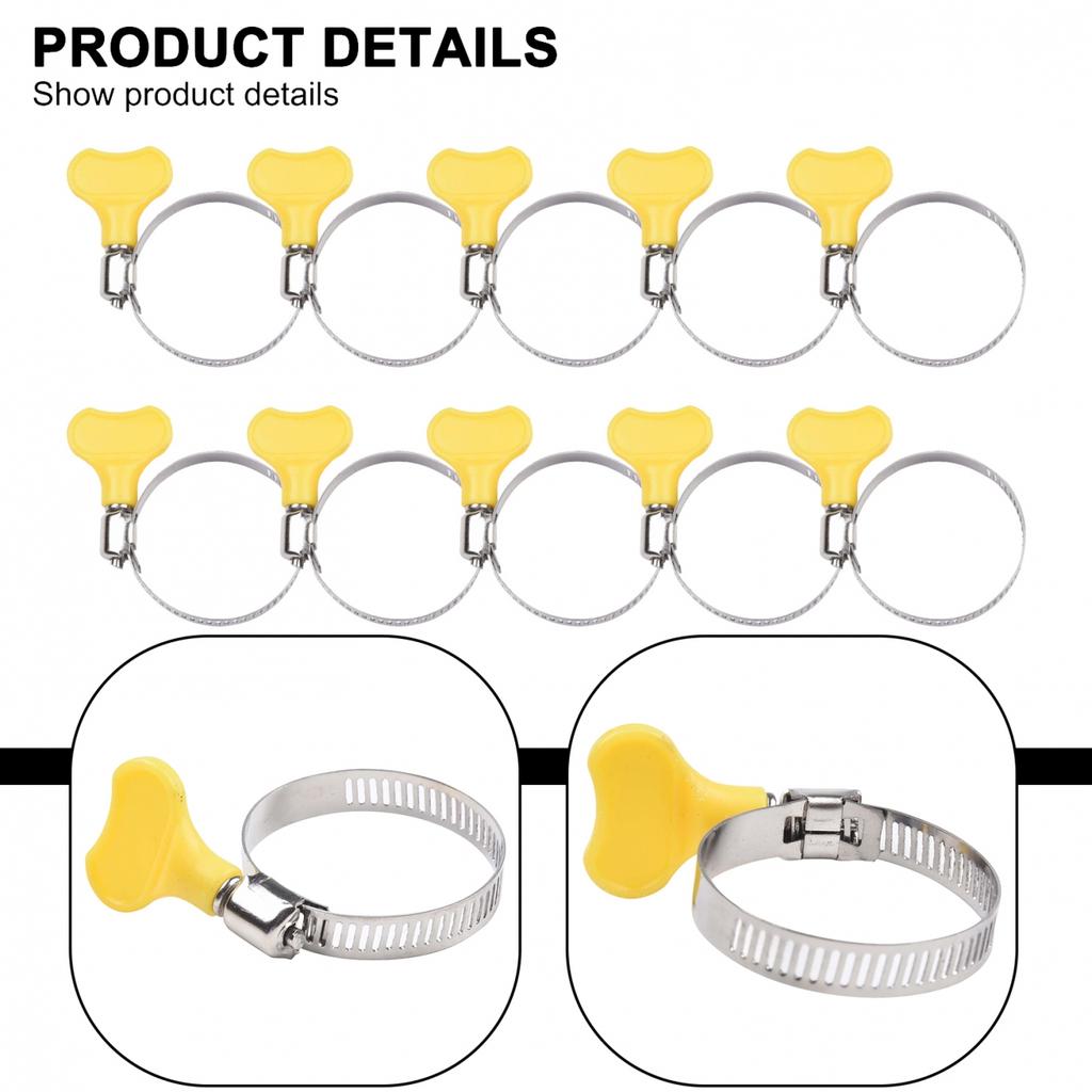 Corrosion-resistant Hose Clip Hose Clamp Shock Resistance