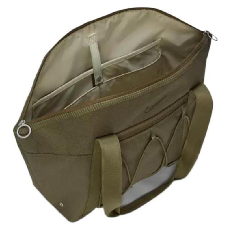 Nike Fabric Tote Bag, Shopping Bag, Shoulder Bag, Handbag Regular Women's Olive Green Casual CV0063-222