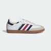 Sportowy bogaty adidas Originals Samba OG Cloud White Night Indigo (Mężczyźni) IH8338