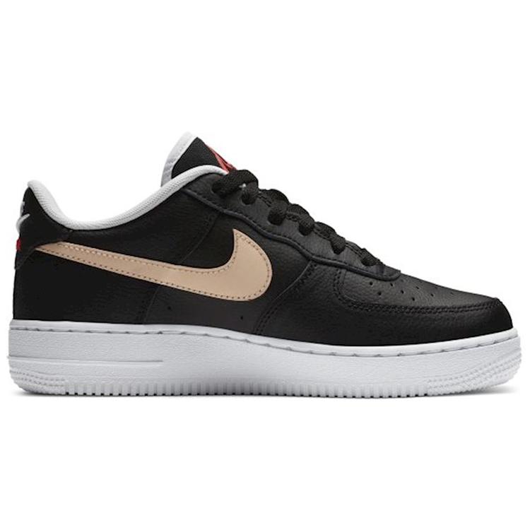 Nike Air Force 1 LV8 1 Grade School 'Worldwide Pack - Black Crimson' (Unisex) Black / Flash Crimson / White / Crimson Tint