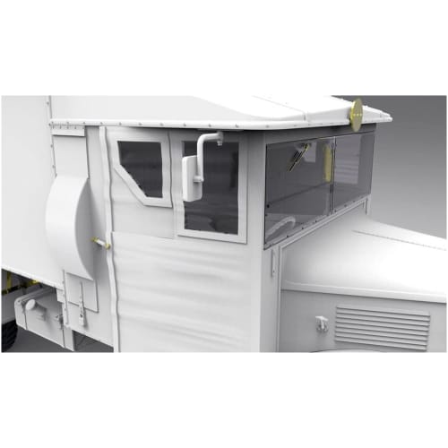 Gecko Model 1/35 Scale World War II British Army K2/Y Military Ambulance "Well Known Katy" Limited Special Edition Plastic Model Kit GEC35GM0070, Mold