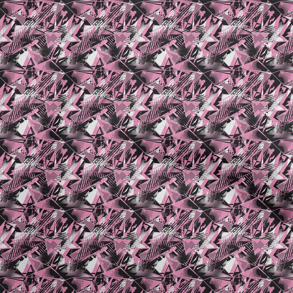 oneOone Cotton Flex Blue Fabric Abstracts Sewing Material Print Fabric By The Yard 40 Inch