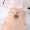 Copper Feather Charm Dance Pendant Fit 4Mm Hole Diameter Charms Bracelets Women Diy Jewelry Gift