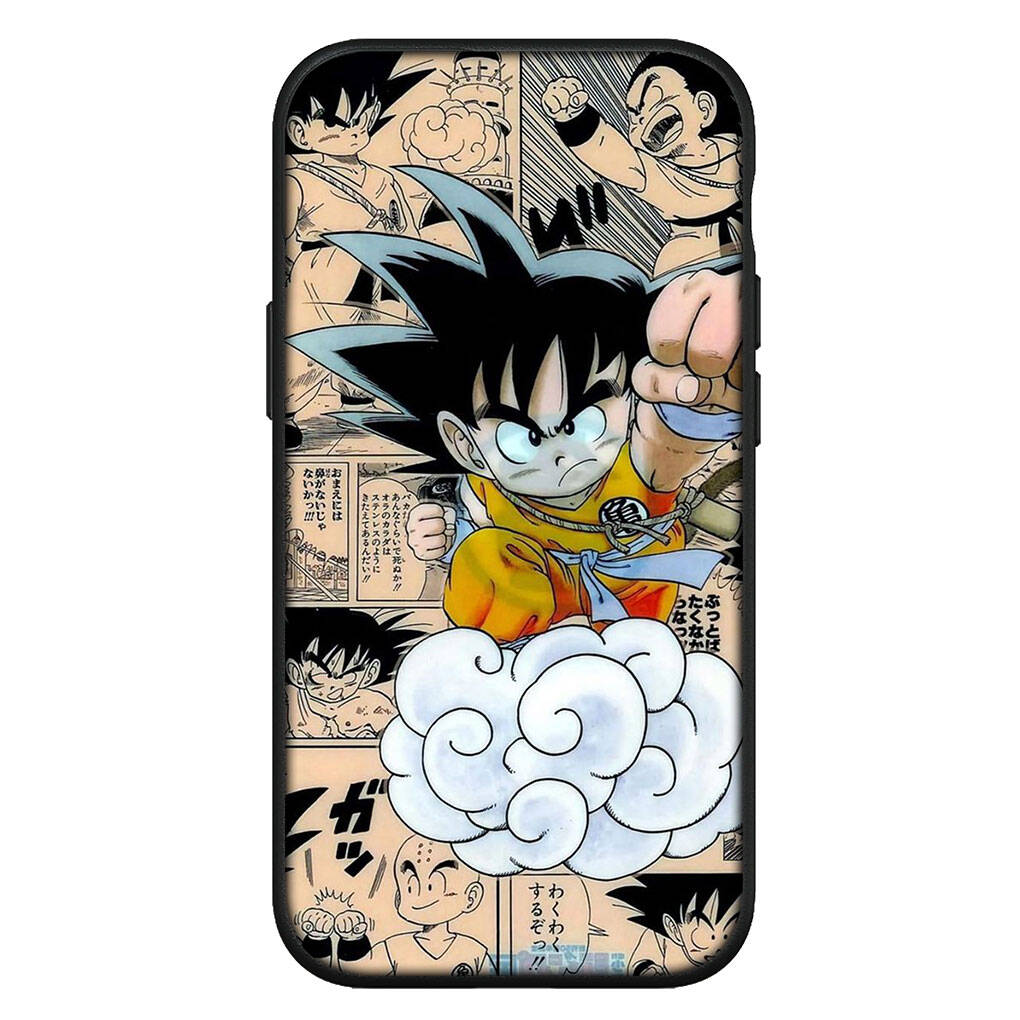 Cover for iPhone 17 16 15 Xiaomi Poco X7 Redmi Note 14 13 12 11 Pro Max Samsung Galaxy S25 S24 OPPO Comics Dragon Ball DragonBall Goku Z Phone Case