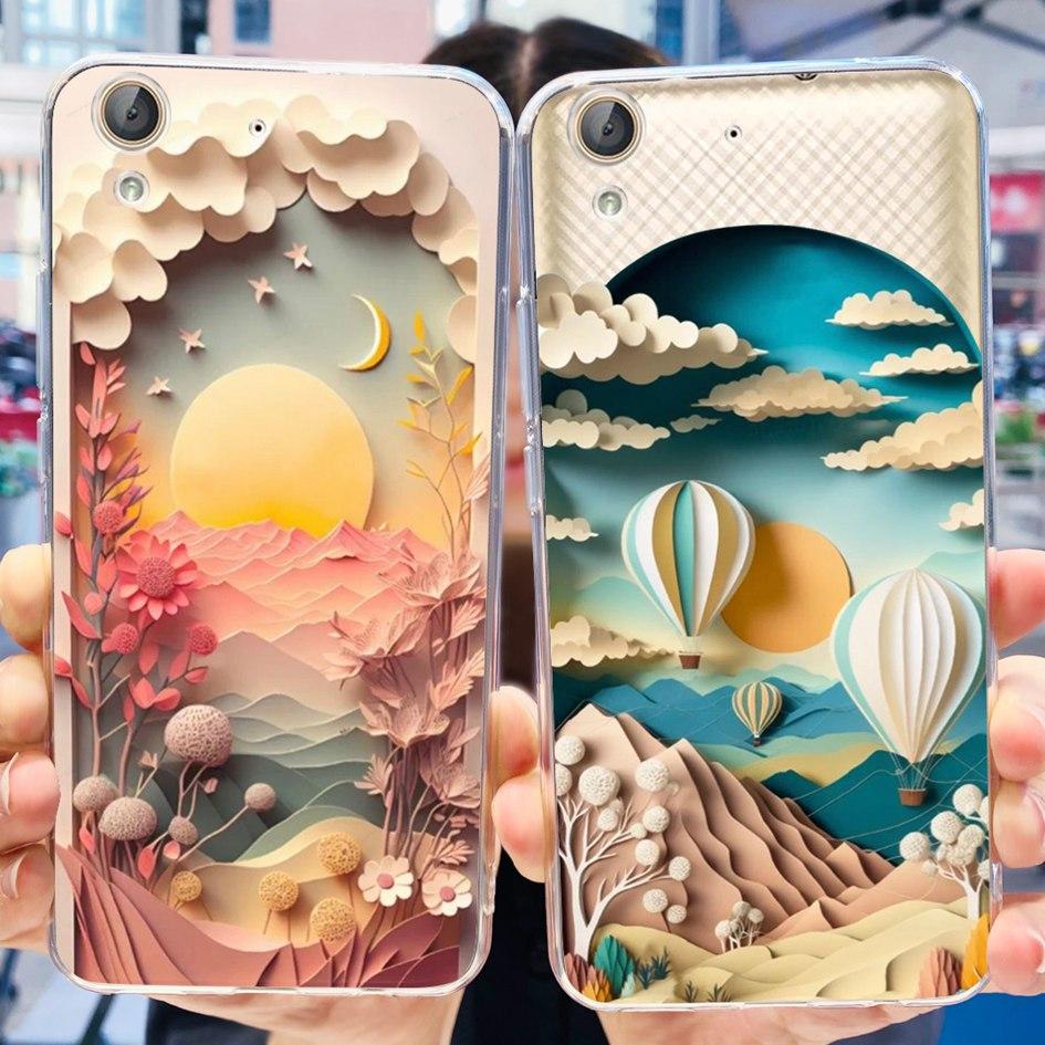 For Huawei Y6 ii Y6 2 Case 5.5 inch Soft Silicone Cover For Huawei Y6ii Y6 II CAM-L21 Honor 5A Phone Case Cute Panda Clear Funda