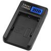 Rapid LP-E6 LCD USB Battery Charger for  EOS 5D Mark II, EOS 5D Mark III Camera Stay Powered for Travel