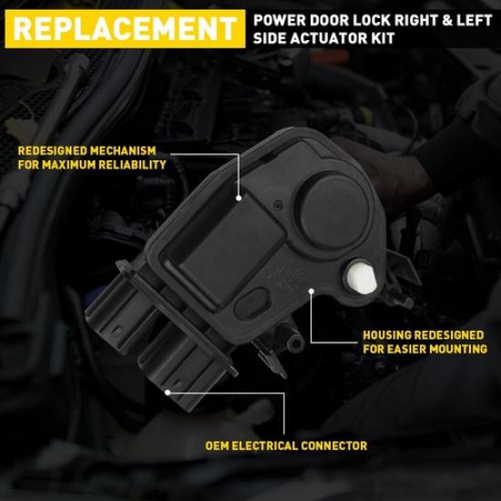 Power Door Lock Actuator Front Right Passenger For Honda Element Odyssey EXV
