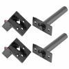 Security Door Chain Zinc Alloy AntiTheft Security Door Lock Chain for Home Hotel Black