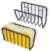 6 Colors Sink Shelving No-punch Sink Sponge Holder High quality Drain Storage Shelf  Kitchen