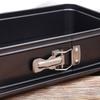 Carbon Steel Cheesecake Pan With Locking Clasp Easy Releases Mould For Dessert Nonstick Rectangular Bakeware