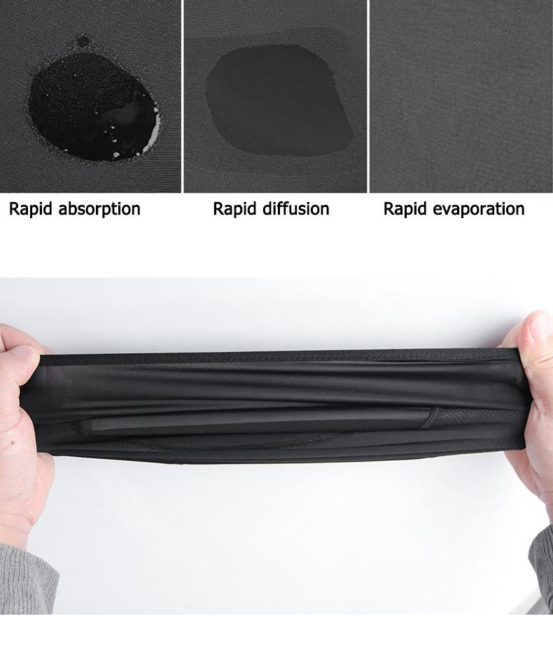 UPF 50+ Ice Silk Sports Neck Gaiter Outdoor Dust Sunscreen Motorcycle Cycling Half Face Mask