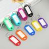 30Pcs Colorful Plastic Keychain Key Tags Label Numbered Name Baggage Tag Id Label Name Tags With Split Ring