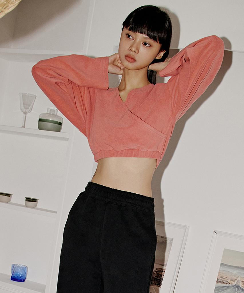 TOPGIRL Hidden Closure Overlapped Top_T326Tp111