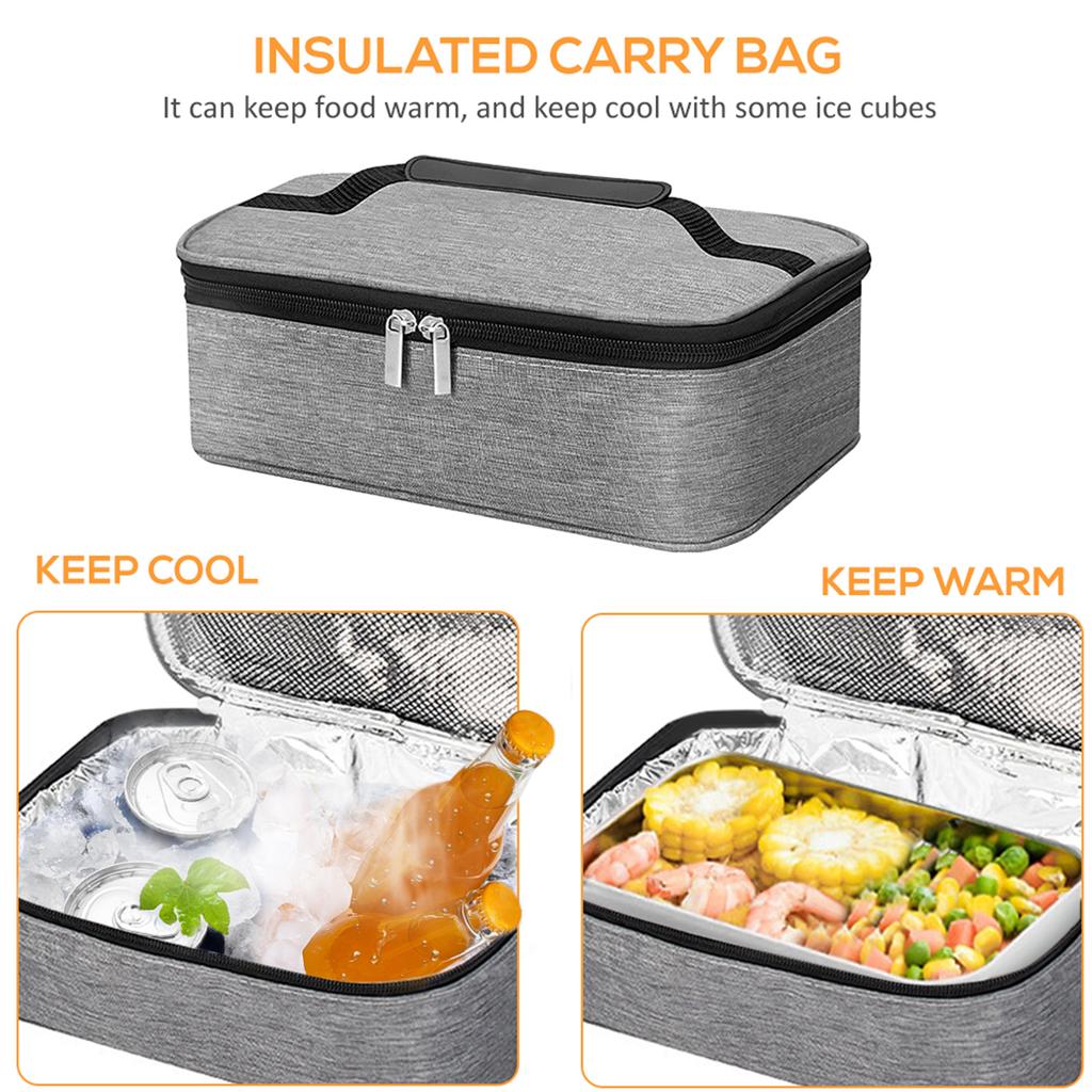 Przenośna torba termiczna z izolacją termiczną Mini torba na lunch na pikniki kempingowe i grillowe