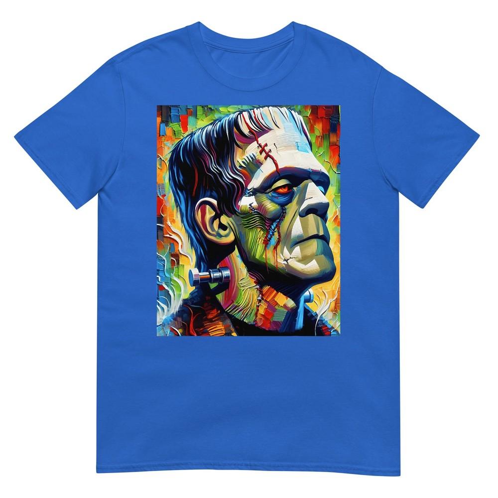 Frankenstein Monster And Bride Halloween Matching Couple TShirt