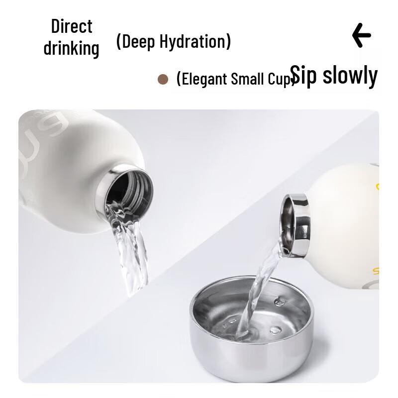 Shangming 316SS Dual-Lid Insulated Sports Bottle