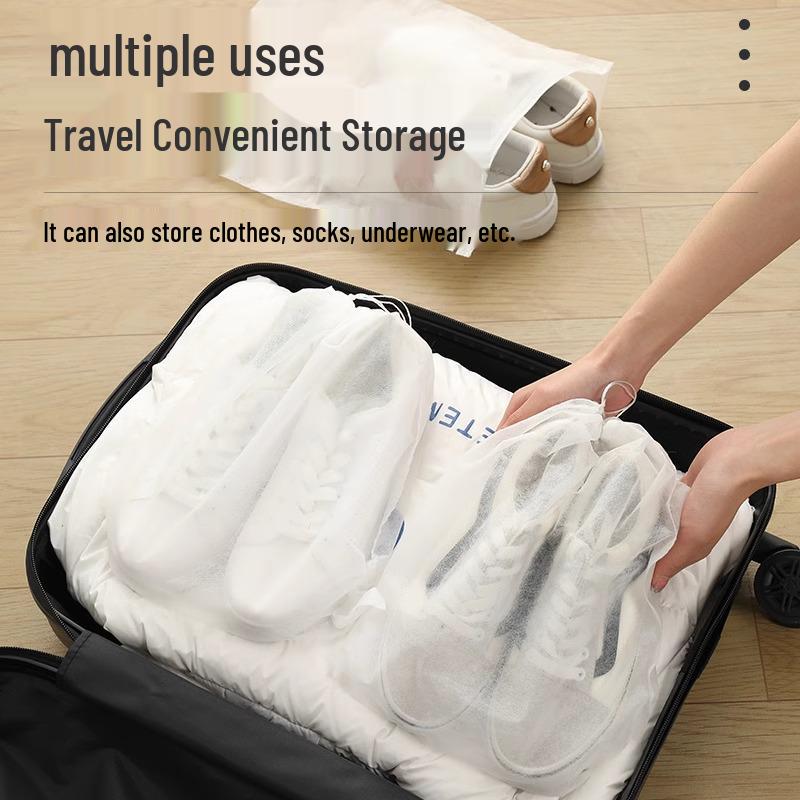 Shoe Storage & Drying Bag - Dustproof, Anti-Yellowing, Disposable Cover for White Shoes