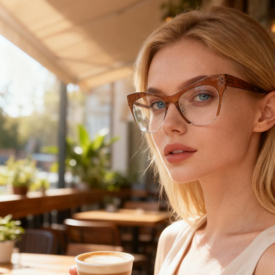 Fashion Women Cat Eye Anti Blue Light Reading Glasses+1.0+1.5+2.0+2.5+3.0+3.5+4.0