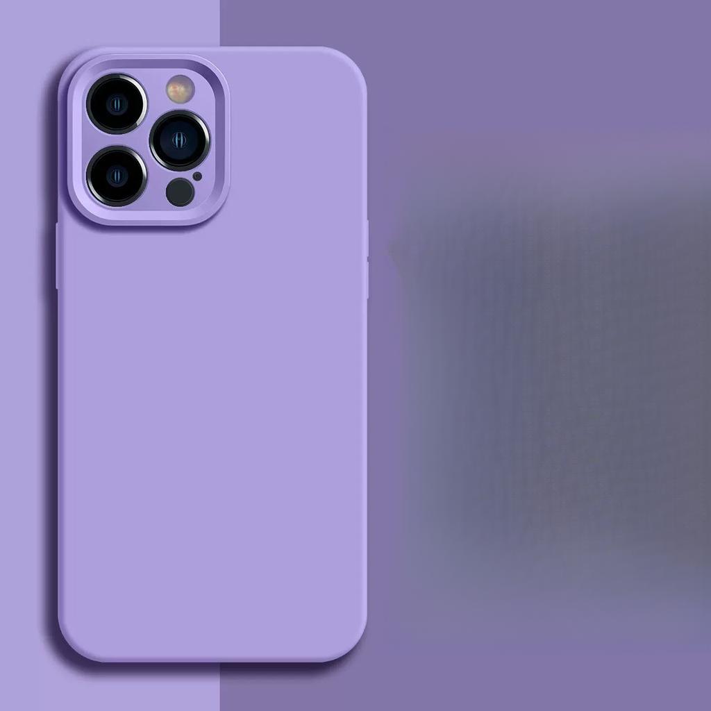 Suitable for Apple 16 Liquid Silicone Mobile Phone Case Iphone15promax All-inclusive Grooved Lens 13 Protection Case