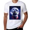 Conure Howling At the Moon TShirt Sports Casual Short Sleeve Cotton Tee