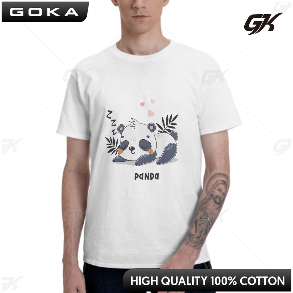 Cute Sleeping Panda T Shirt Normal Graphic Printed Tshirts Cotton Euro Size ONeck Daily Casual Oversized Unisex Tees