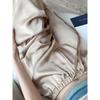 Women's Wide Leg Pants Summer Ice Silk Straight Trousers High Waist Ladies Casual Loose Satin Soft Full-length Pants for Women