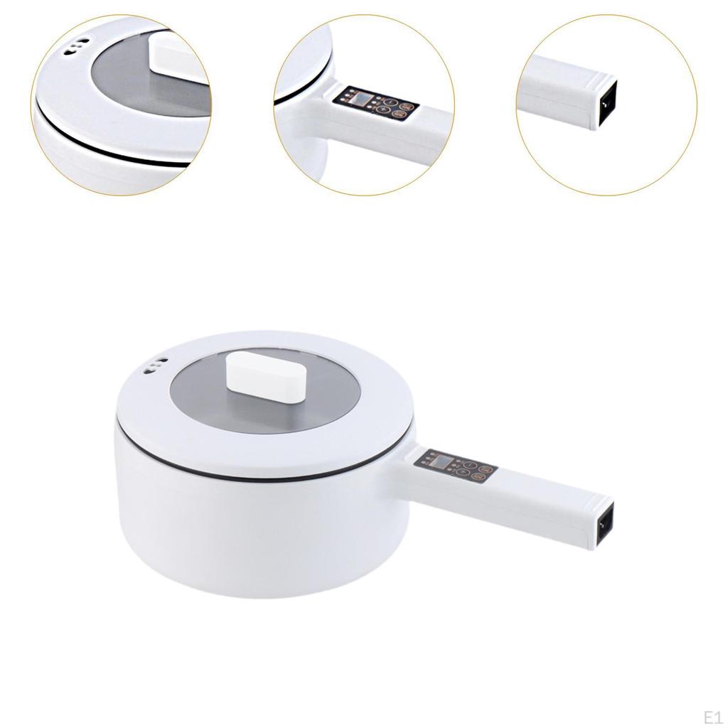 Electric Cooker, Ramen Multifunctional Wok Rice Cooker Skillet for Fry