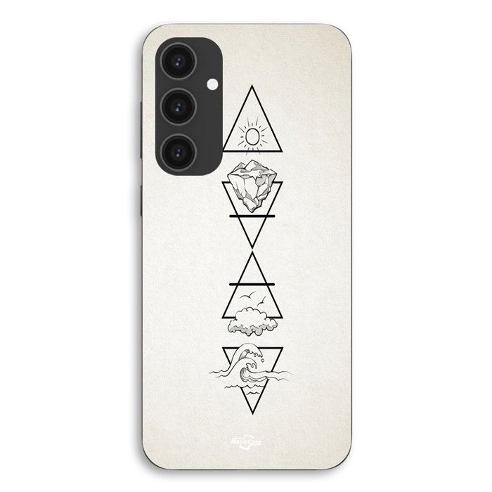 Coque Pour Samsung Galaxy S23 FE Les 4 éléments sacrés spirit Maniacase