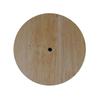 Circular Solid Wooden Base Holder with Cord on off switch for Table Lamp,Plug in E27 Lamp Bedside Lamp Holder for Home Lighting