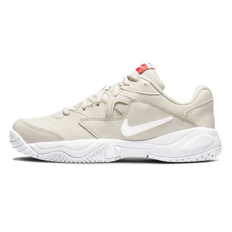 Nike Court Lite 2 Women Light Bone Lobster White AR8838-006 35.5