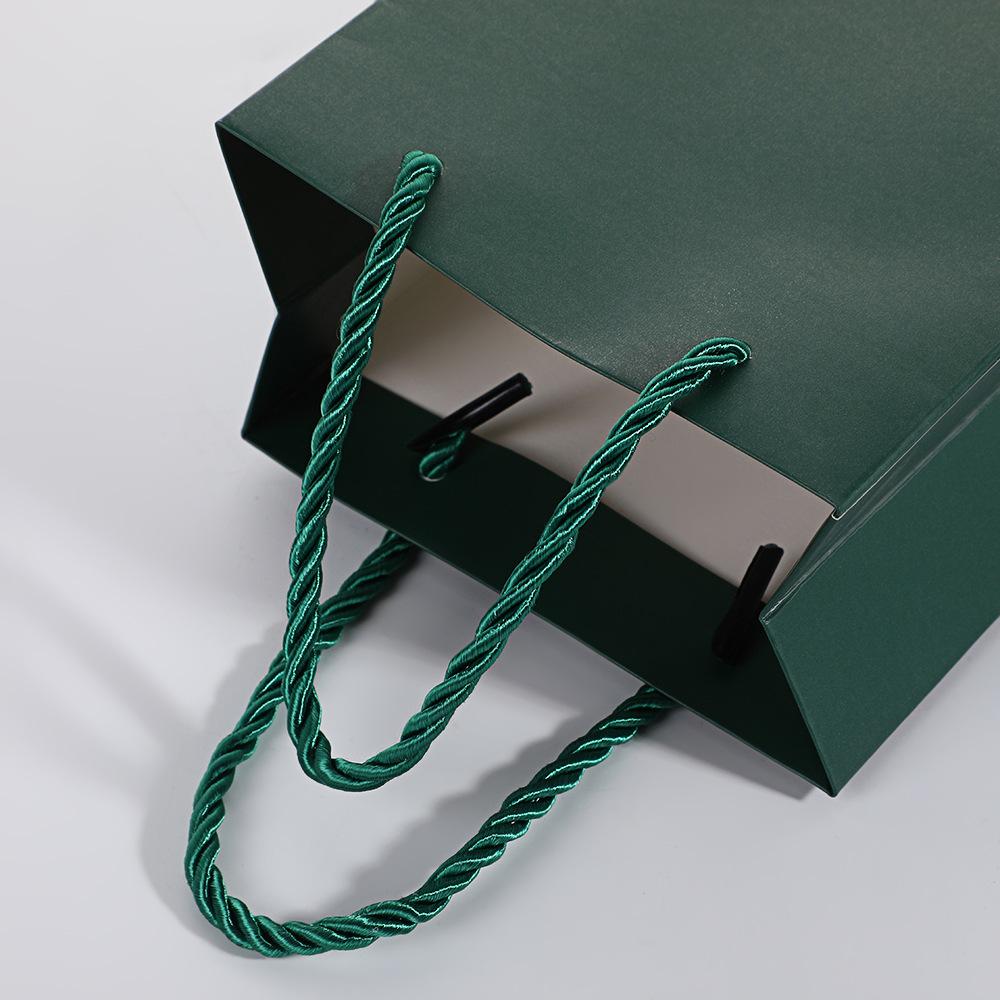 24pcs Solid Color Paper Shopping Gift Bags with Handles for Small Business Gifts Flower Wrapping Milk Tea and Coffee Cups