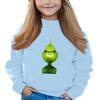 Christmas Day Girls Round Neck Pullovers For Kids Printed Baby Tops