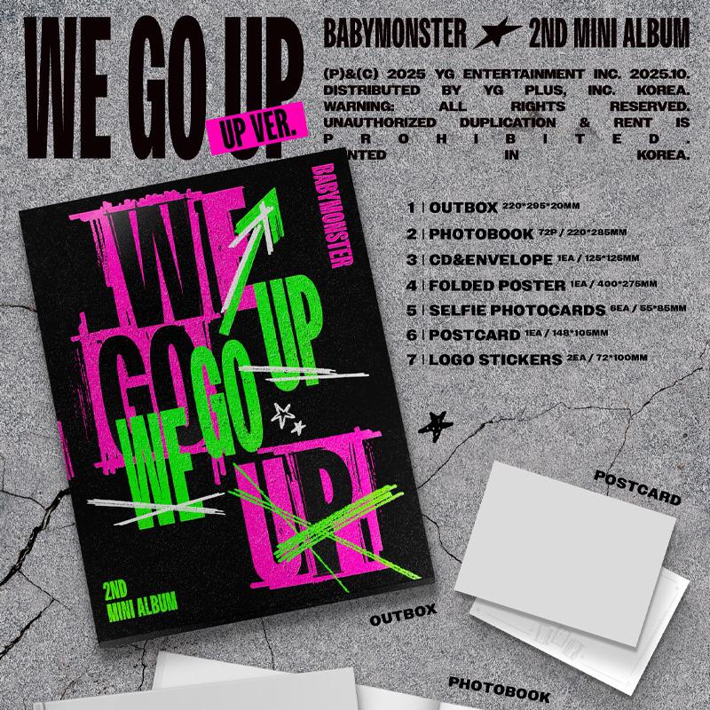 [PREORDER] BABYMONSTER – 2. minialbum [WE GO UP] (Wersja UP)