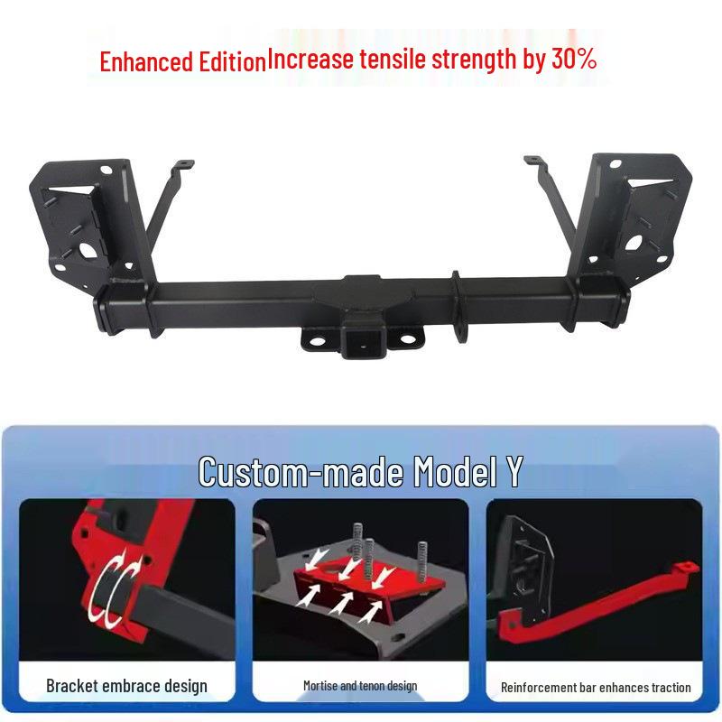 Reinforced Tow Hook for Tesla Model Y Trailer Hitch & RV Modification