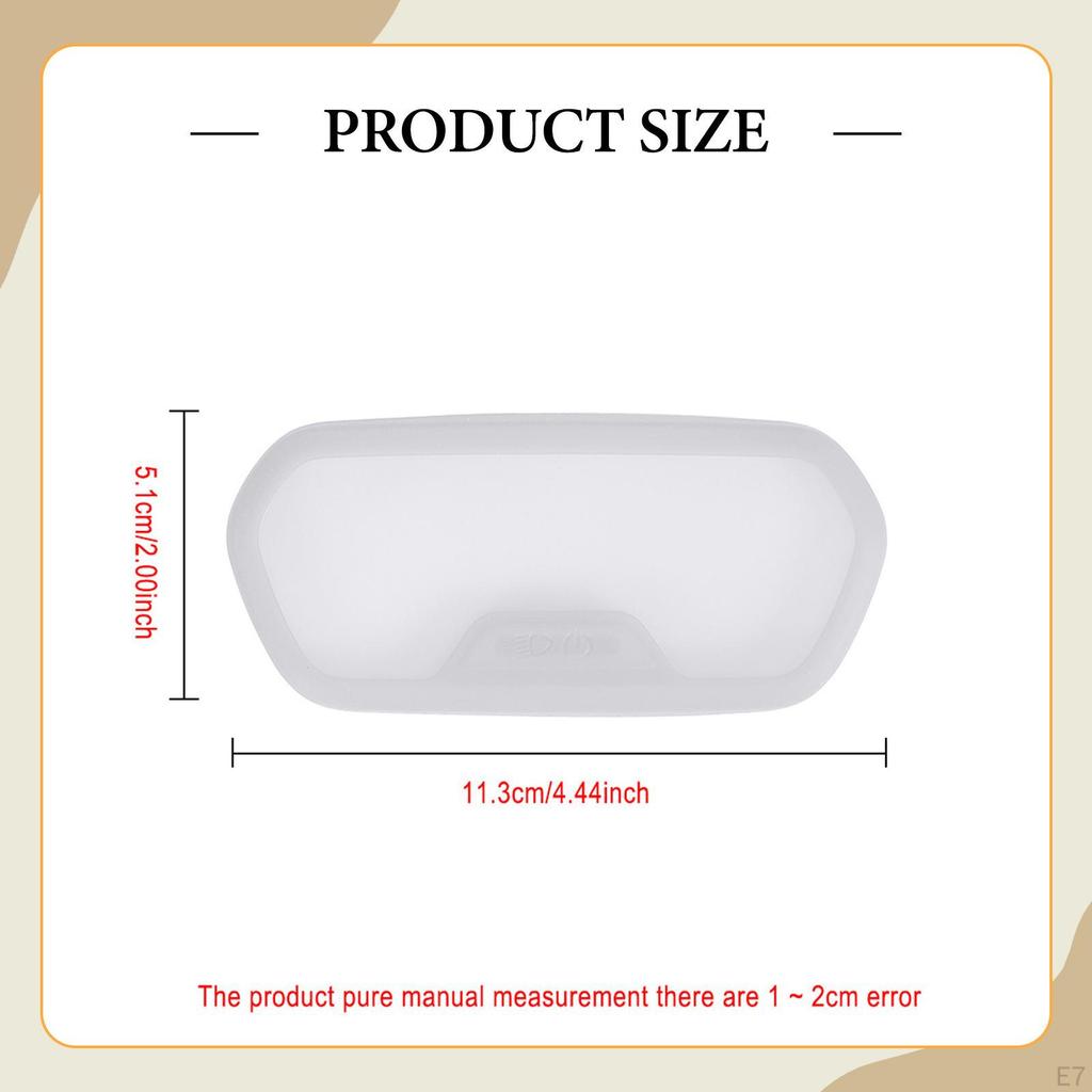 Prachotěsný kryt palubní desky Náhradní pouzdro na displej pro elektrické koloběžky E2 E2Plus