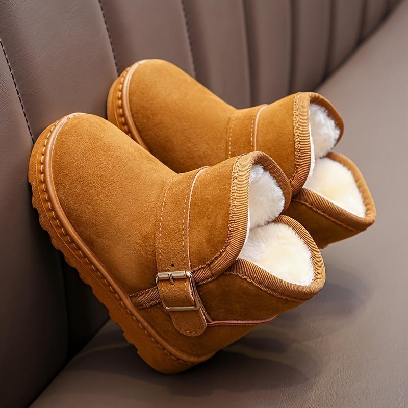 New Winter Boots for Boys and Girls Featuring Thickened Warmth Perfect for Snowy Conditions