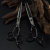 6.0 Inch Waldorf Black Bearing Screw, Personalized, Hair Scissors, Haircut Scissors, Flat Scissors, Bangs Scissors