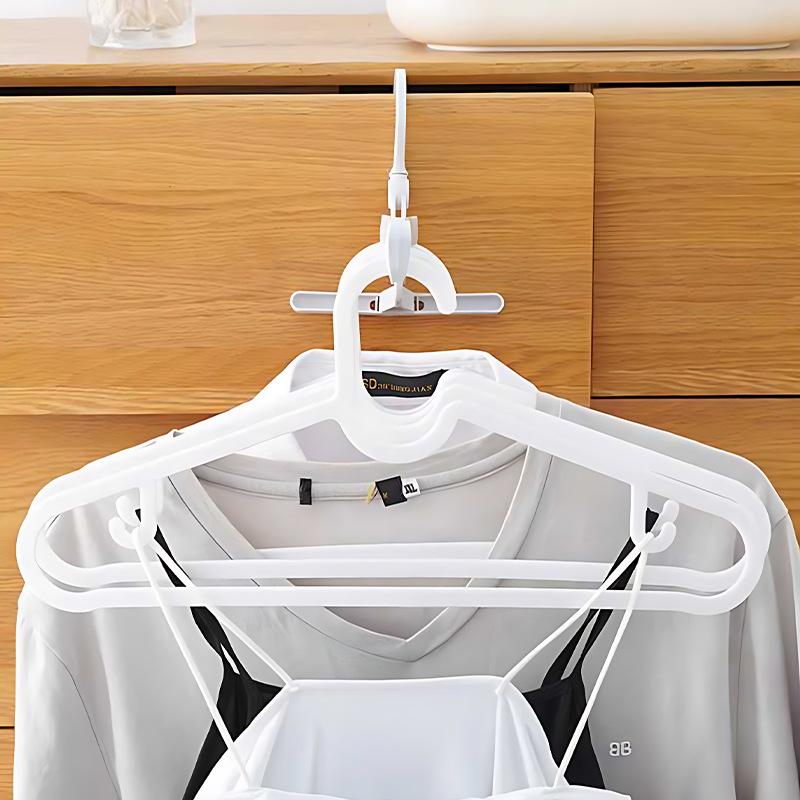Dormitory with Students Portable Drying Rack Travel Five-hole Folding Hanger Travel Business Hotel Drying Rack