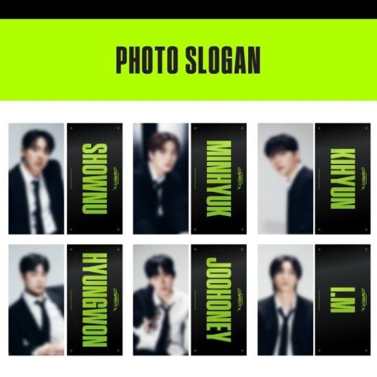 2025 MONSTA X CONNECT X Official MD Photo Slogan