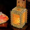 Chinese Style Bamboo Woven Lantern DIY Material Kit Handmade Lantern  Traditional Decoration