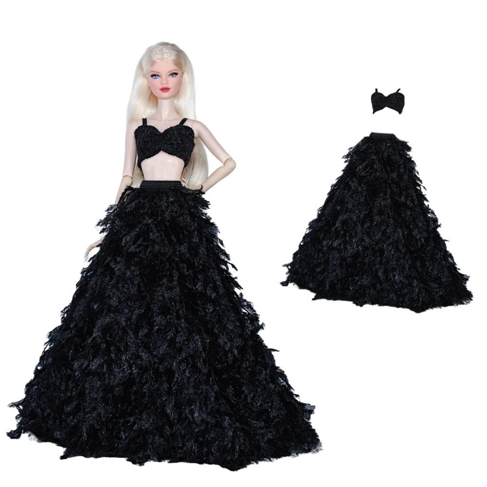 Hot pink clothes set / top + coat + skirt / 30cm doll clothing suit outfit for 1/6 Xinyi FR ST OB BB Doll / dollhouse toy