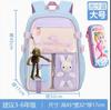 Large Capacity Schoolbag with Shoulder Strap; Student Three-piece Pencil Case Set