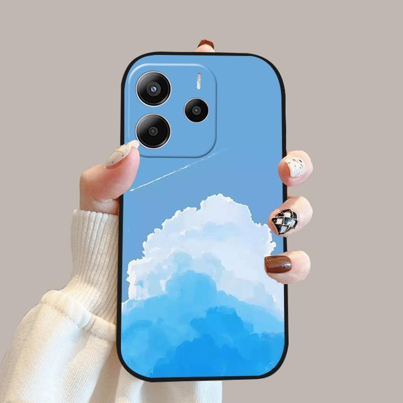 Für Redmi Note 14 5G Weiche Hülle 24094RAD4G Silikon TPU Handy Rückseite Abdeckung Para Für Redmi Note 14 4G Handy Schutz Stoßfänger Fundas