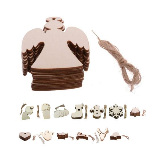 Pandantive de festival utile Fără miros Pandantive de festival anti-deformate Artizanat delicat Ornamente de Crăciun Pandantive de Crăciun pentru gospodărie