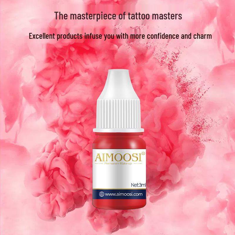 Semi-Permanent Makeup Pigment for Eyebrow Microblading and Lip Embroidery - Plant-Based Emulsion