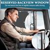 1Pc/2Pcs Semi Truck Accessory Side Window Sun Shade Driver Window Covers for Semi Truck Mesh Window Shade Protect
