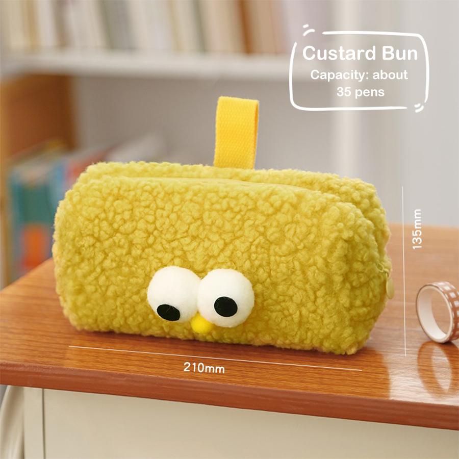 

Плюшевый пенал Милый мультяшный Милые медвежата Сумка для хранения Косметичка INS Корейские канцтовары Школьные принадлежности жёлтый